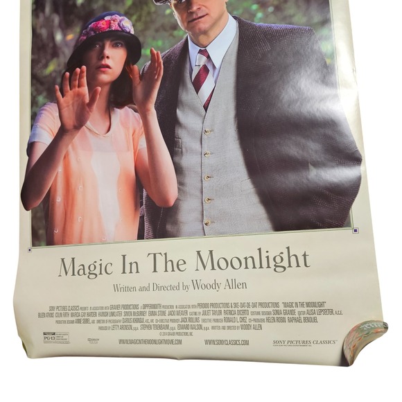 Magic In The Moonlight 2014 Promo Movie Poster 27x40 Colin Firth Emma Stone - Picture 4 of 7
